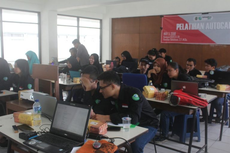 MABARR (Mari Belajar Autocad Rame Rame) bersama Himpunan Mahasiswa Jurusan Teknik Lingkungan (HMJ TL) ITATS