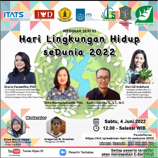 Sinergi dengan Pemkot Surabaya, Civitas akademika, dan NGO dalam Hari Lingkungan Hidup